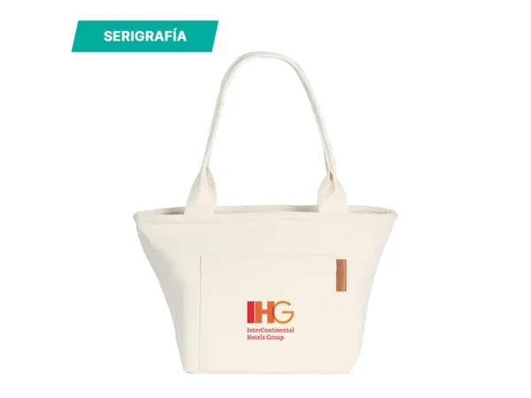 Lonchera Linz en Polialgodón Beige | 6.4 L | Dot Factory México - Dot Factory