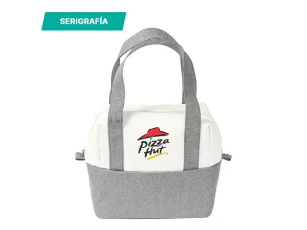 Lonchera Térmica Purbach en Poliéster y PEVA - Gris - 25x22x15 cm - Dot Factory