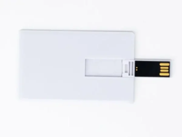 Memoria Usb Tarjeta Slim de plástico personalizada full color para fuerza de ventas Dot Factory