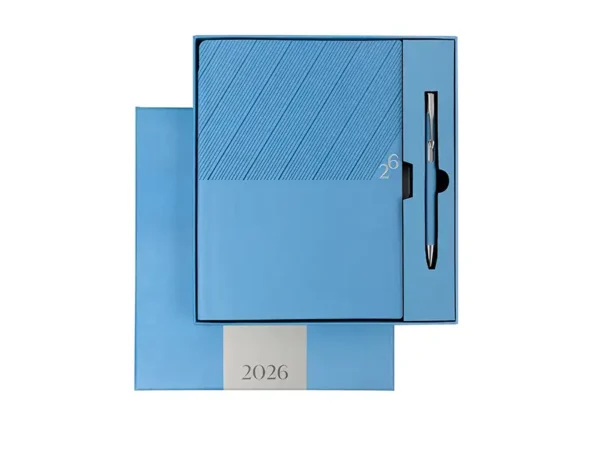 Agenda Semanal Clasica 2026 - Planificador Ejecutivo Corporativo - Dot Factory