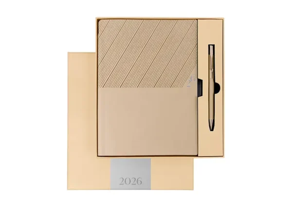 Agenda Semanal Clasica 2026 - Planificador Ejecutivo Corporativo - Dot Factory