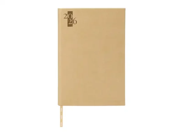 Agenda Diaria Clasica 2026 - 186 Hojas - Planificador de Proyectos - Curpiel - Dot Factory