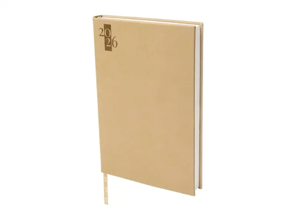 Agenda Diaria Clasica 2026 - 186 Hojas - Planificador de Proyectos - Curpiel - Dot Factory