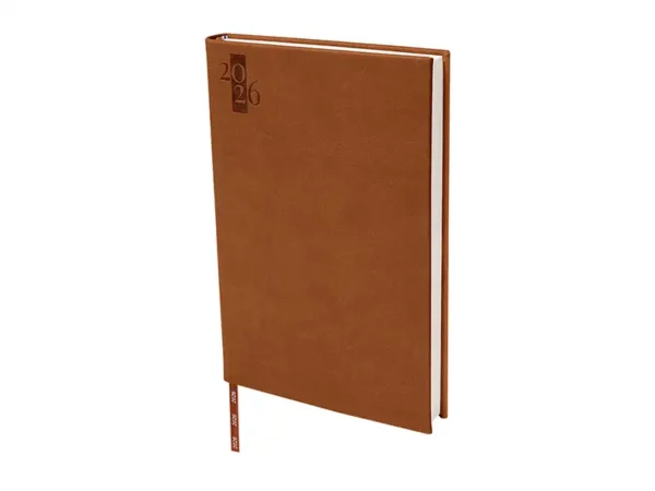 Agenda Diaria Clasica 2026 - 186 Hojas - Planificador de Proyectos - Curpiel - Dot Factory