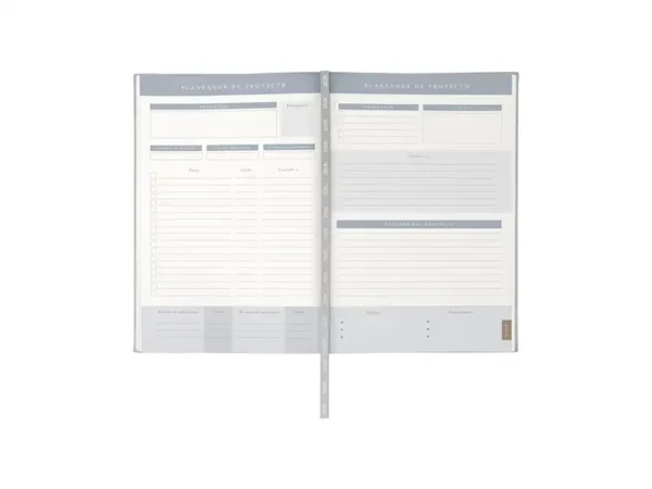 Agenda Diaria Clasica 2026 - 186 Hojas - Planificador de Proyectos - Curpiel - Dot Factory