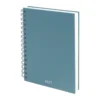 AGENDA DIARIA LETTE 2027 de curpiel con espiral metálico, bolígrafo metálico y caja tipo regalo incluidos, formato 14.5 x 21 cm