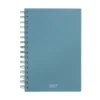 AGENDA DIARIA LETTE 2027 de curpiel con espiral metálico, bolígrafo metálico y caja tipo regalo incluidos, formato 14.5 x 21 cm