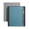 AGENDA DIARIA LETTE 2027 de curpiel con espiral metálico, bolígrafo metálico y caja tipo regalo incluidos, formato 14.5 x 21 cm