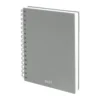 AGENDA DIARIA LETTE 2027 de curpiel con espiral metálico, bolígrafo metálico y caja tipo regalo incluidos, formato 14.5 x 21 cm