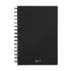 AGENDA DIARIA LETTE 2027 de curpiel con espiral metálico, bolígrafo metálico y caja tipo regalo incluidos, formato 14.5 x 21 cm