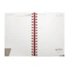 AGENDA DIARIA LETTE 2027 de curpiel con espiral metálico, bolígrafo metálico y caja tipo regalo incluidos, formato 14.5 x 21 cm