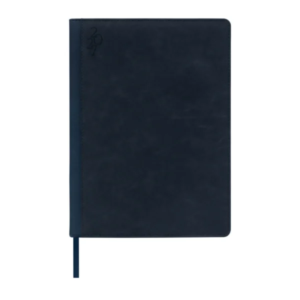 AGENDA DIARIA ULTRA 2027 en curpiel formato 20x27 cm con caja individual y 174 hojas de planeación diaria