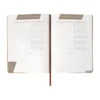 AGENDA DIARIA ULTRA 2027 en curpiel formato 20x27 cm con caja individual y 174 hojas de planeación diaria