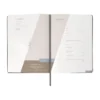 AGENDA DIARIA ULTRA 2027 en curpiel formato 20x27 cm con caja individual y 174 hojas de planeación diaria