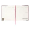 Agenda Ejecutiva Clásica 2027 de tapa en curpiel con área de impresión de 16 x 15 cm, formato 20.5 x 23.5 cm, con caja individual