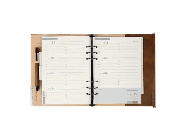 Agenda Semanal Premium 2026 - Organizador Ejecutivo Completo - Dot Factory