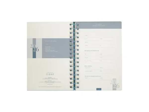 Agenda Diaria Lette 2026 - Calendario, Planeador, Bolígrafo y Caja Regalo - Dot Factory