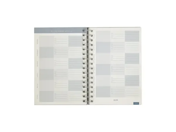 Agenda Diaria Lette 2026 - Calendario, Planeador, Bolígrafo y Caja Regalo - Dot Factory