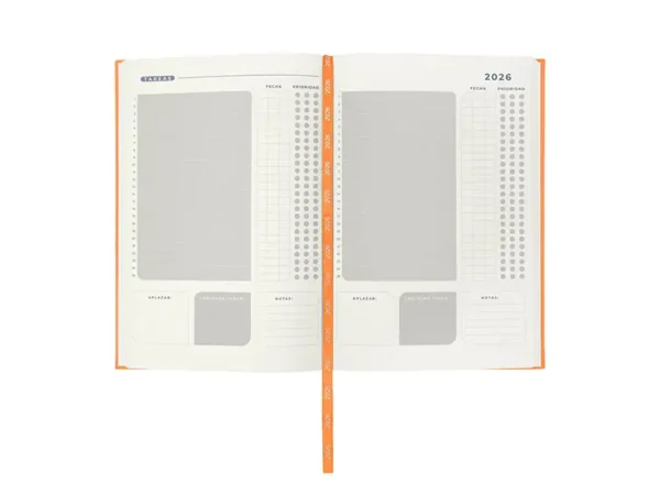 Agenda Diaria Terra 2026 | Organizador de Tareas y Planeador de Proyectos - Dot Factory