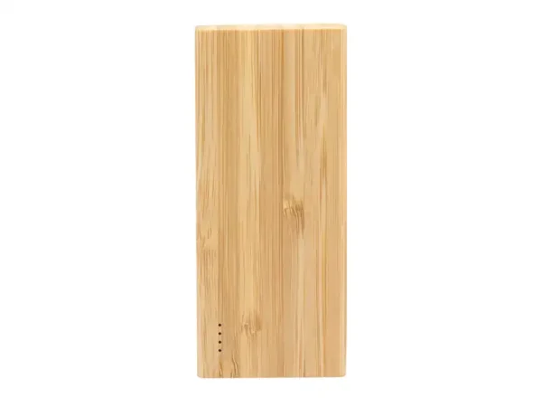 Power Bank Bambpower 5000 mAh con Bambú Natural - Dot Factory México - Dot Factory