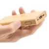 Power Bank Bambpower 5000 mAh con Bambú Natural - Dot Factory México - Dot Factory