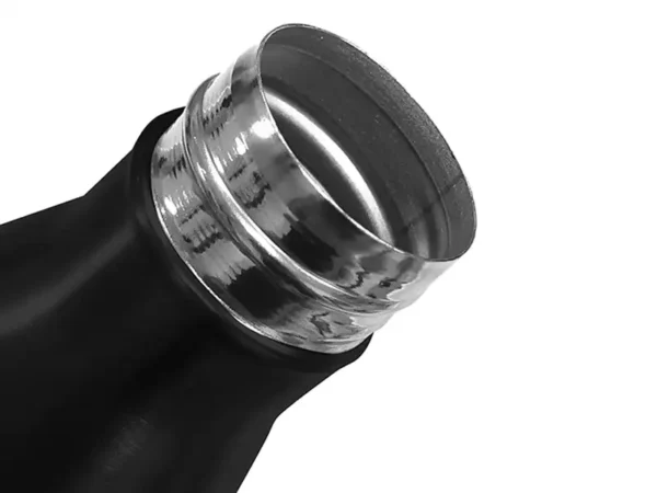 Cilindro Muak de acero inoxidable vacuum con tapa y base plata para mantenimiento térmico