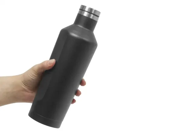 Botella Térmica Voda de Acero Inoxidable Negra - 450 ml - Dot Factory