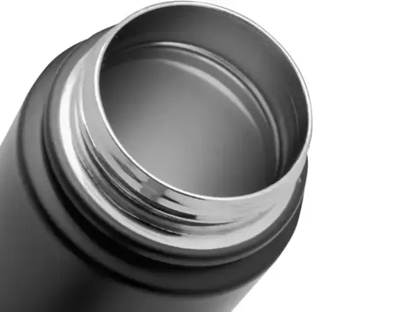 Botella Térmica King con manija plástica y tapa con anillo de silicona, botella térmica promocional premium Foto boquilla