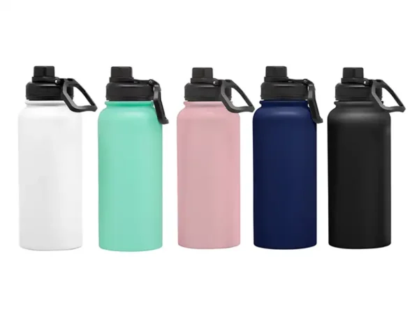 Botella Térmica Liter 1000 ml de acero inoxidable (Colores disponibles)