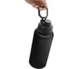 Botella Térmica Liter 1000 ml de acero inoxidable (uso) Negro