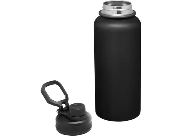 Botella Térmica Liter 1000 ml de acero inoxidable (sin tapa) Negro