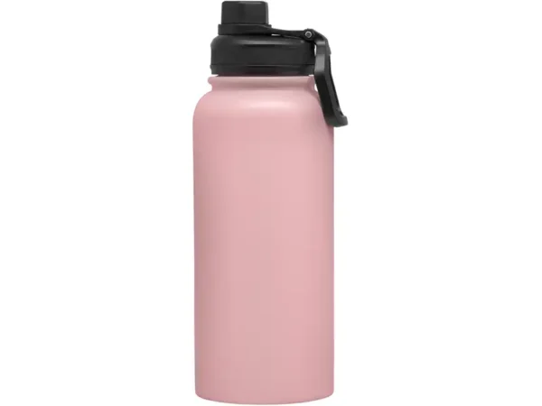 Botella Térmica Liter 1000 ml de acero inoxidable (vista frontal) Rosa
