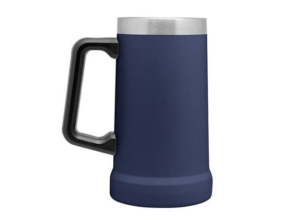 Jarro Cervecero Termico Oktober de acero inoxidable 700ml con doble pared al vacío, jarro térmico personalizado con pintura Powder Coat y mango ergonómico.