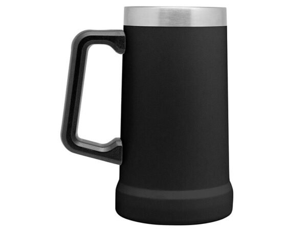 Jarro Cervecero Termico Oktober de acero inoxidable 700ml con doble pared al vacío, jarro térmico personalizado con pintura Powder Coat y mango ergonómico.