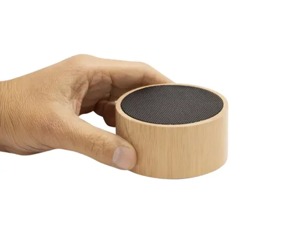 Bocina Bluetooth Cannes de Bambú | Dot Factory México - Dot Factory