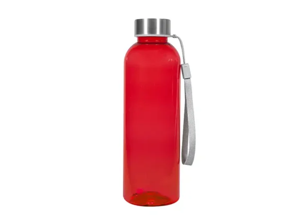 Cilindro Vatten de 550ml en color rojo tapa metálica y asa de tela