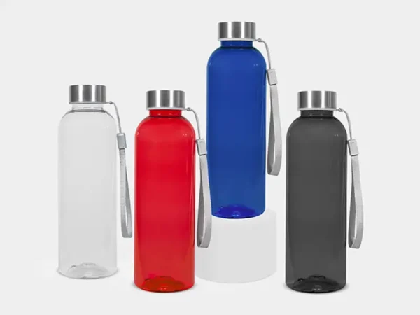 Cilindro Vatten de 550ml tapa metálica y asa de tela. Colores disponibles.