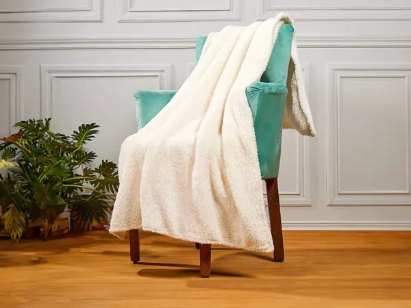 Frazada Banff - Frazada de borrego acogedora y cálida - Dot Factory