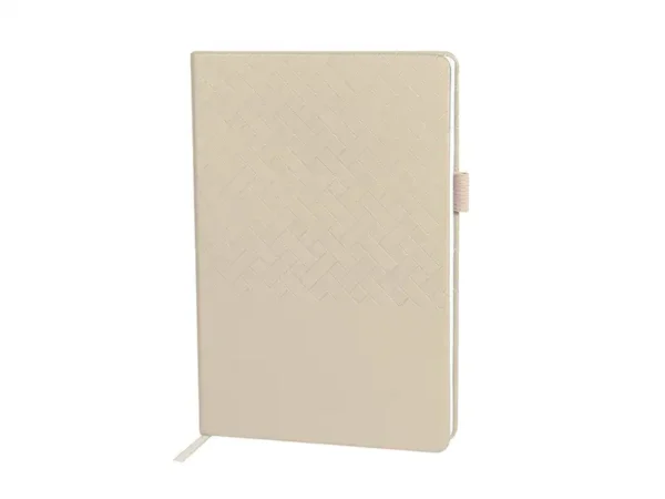 Libreta Tesut 80 hojas - Cubierta rígida textura termograbado - Cuerpiel/Papel - Dot Factory