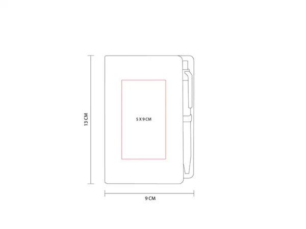 Libreta Diana - Libreta con Bolígrafo y Notas Adheribles - Dot Factory