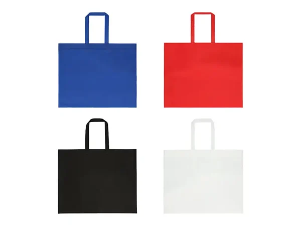 Bolsa Altea Non Woven 49x40 cm - Azul/Blanco/Negro/Rojo - Dot Factory