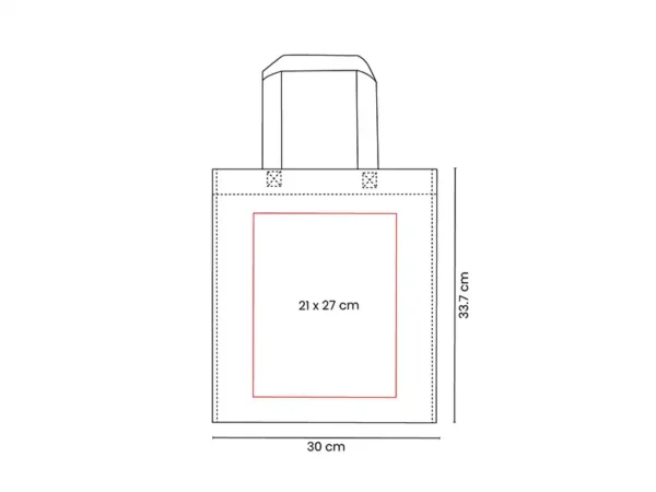 Bolsa Abba sin fuelle en Non Woven - Dot Factory México - Dot Factory