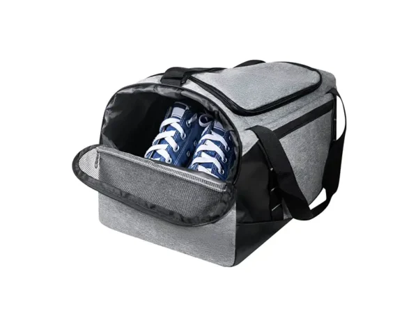 Maleta Deportiva Egni Gris 50x26x25 - Poliéster - Dot Factory