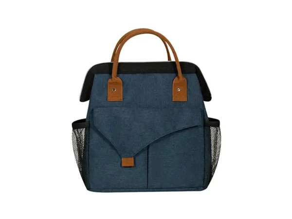 Hielera Nikolai: Hielera Portátil con Bolsa Principal con Cierre y Varilla Metálica - Dot Factory