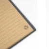 Cuaderno Glasgow ecológico con pasta dura de fibra vegetal y 80 hojas de papel reciclado. Detalle interior