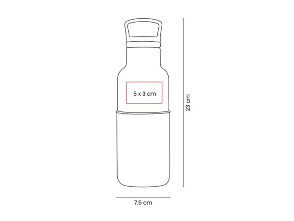 Termo Dualita Doble Pared 500 ml - Acero Inoxidable - Dot Factory