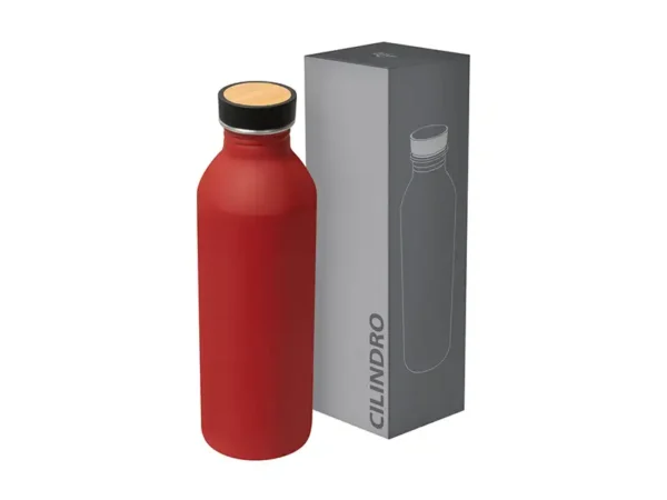 Cilindro Tohui 550 ml - Aluminio, Plástico y Bambú - Dot Factory