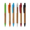 Bolígrafo de bambú Malaga para campañas de marketing ecológicas