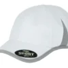 Gorra Sport deportiva de 6 gajos con respiraderos laterales de jersey y ajuste de velcro