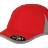 Gorra Sport deportiva de 6 gajos con respiraderos laterales de jersey y ajuste de velcro